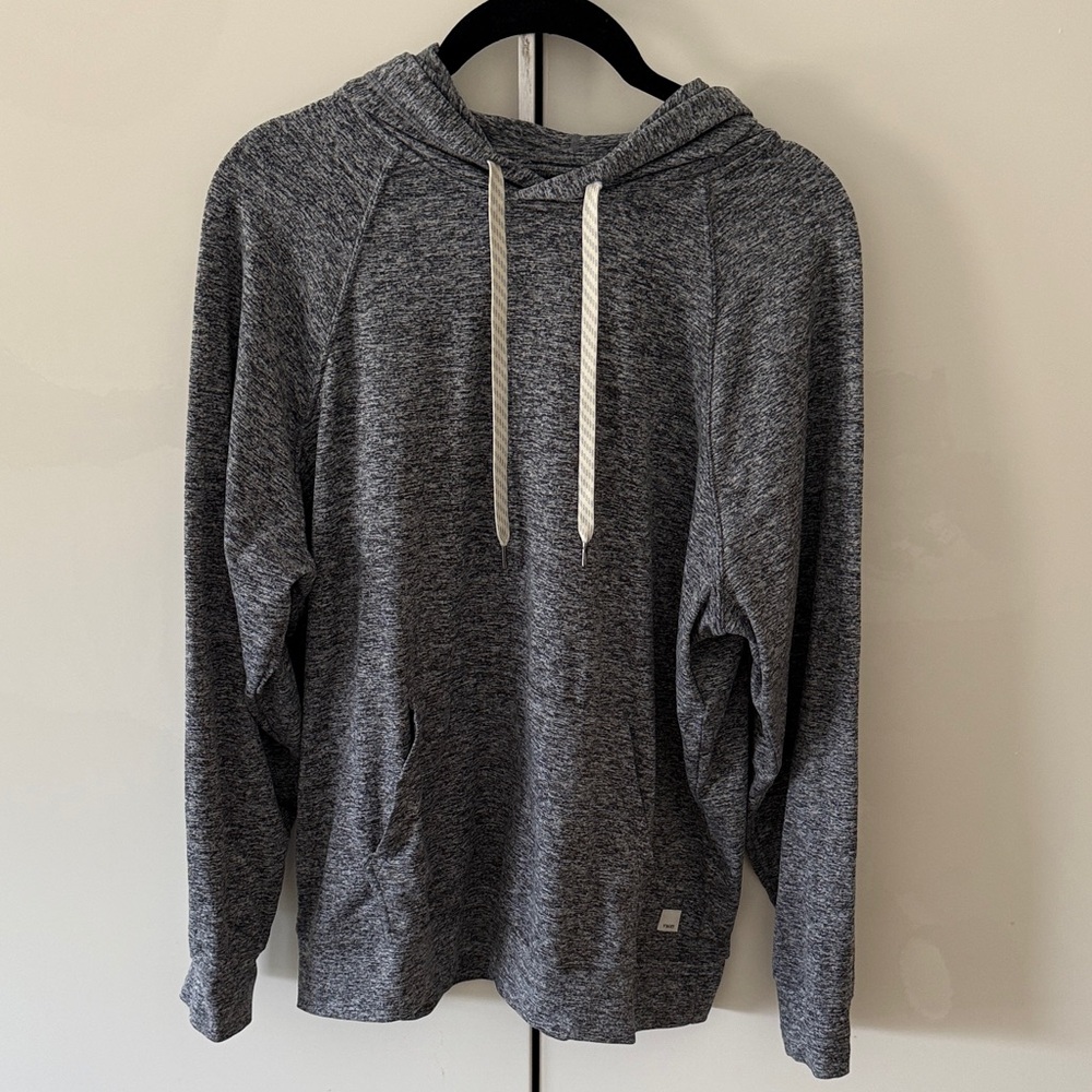 Vuori Women’s Oversized Halo Hoodie Heather Grey XS